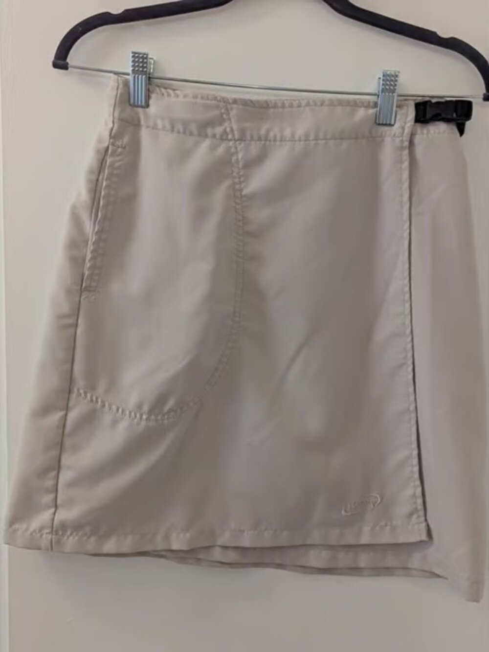 Terry Precision Cycling Beige Wrap Skirt Size S - Shorts not included